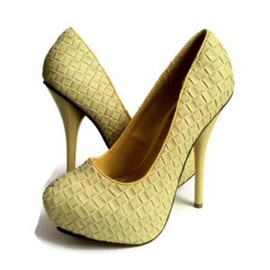 Yellow High Heels New